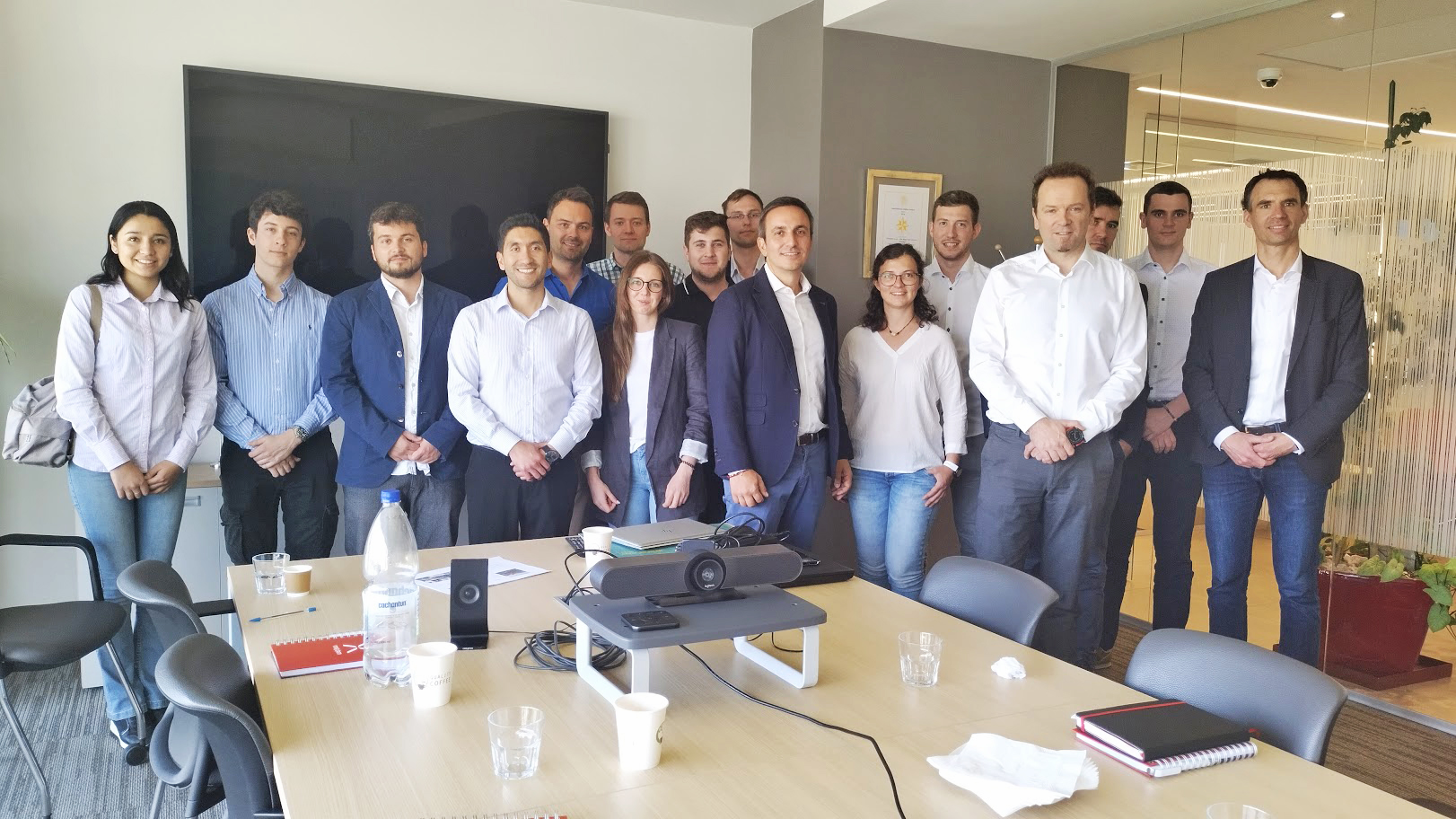 Estudiantes de Ingeniería de Recursos Minerales de la Universidad de Leoben visitan la sede de STRABAG ZUBLIN en Chile